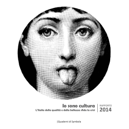 Io sono cultura
