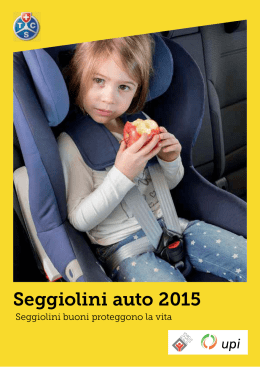 Seggiolini auto 2015