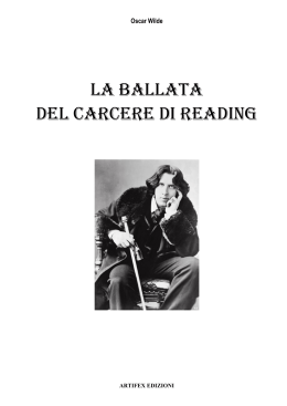 LA BALLATA DEL CARCERE DI READING