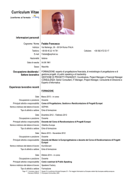 Curriculum Vitae