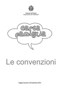 Servizi del Comune di Pesaro