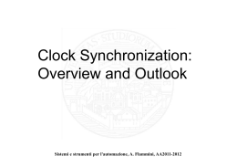 Clock Synchronization: Overview and Outlook