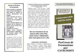 Coromoto Formazione Catechisti 2014_2015