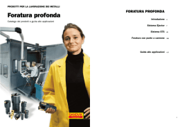 Foratura profonda - Sandvik Coromant