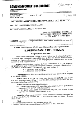 cumuu: di canino muurumrr - Comune di Corleto Monforte
