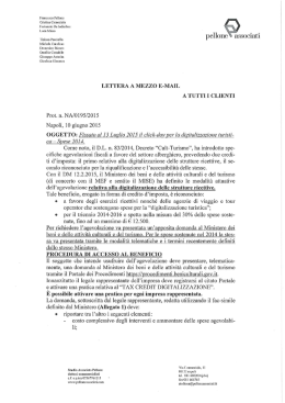 Circolare Informativa - studio associato pellone