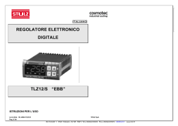 regolatore elettronico digitale tlz12/s &ldquo;ebb&rdquo;
