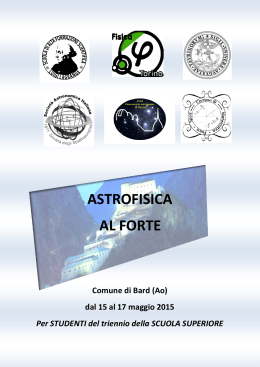 ASTROFISICA AL FORTE