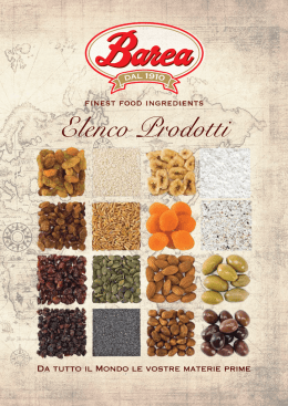 Scarica l`elenco prodotti in