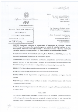 Agenzia Sanita ria Regionale