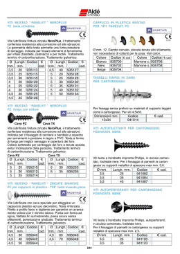 &Oslash; mm. 4,5 4,5 4,5 Codice 935640 935642 935644 &euro; cad
