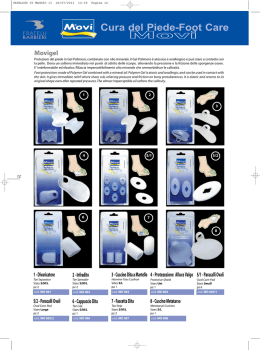 Cura del Piede-Foot Care Movi 1