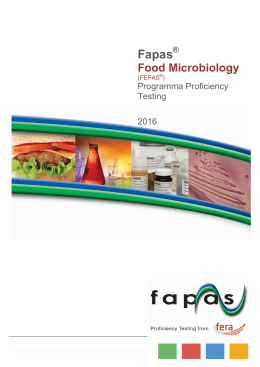 Food Microbiology - Star ecotronics srl