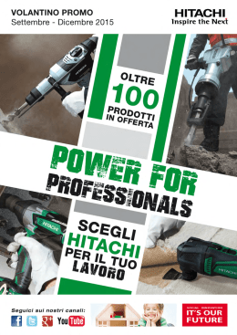 Offerte Hitachi 2015