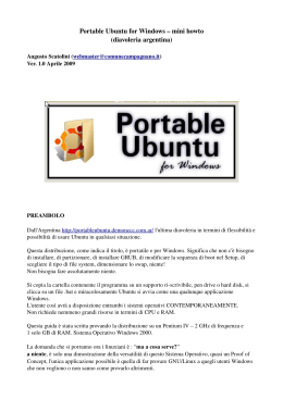 Portable Ubuntu for Windows – mini howto