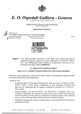 0007693/13 - Ospedali Galliera