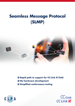 Seamless Message Protocol (SLMP)