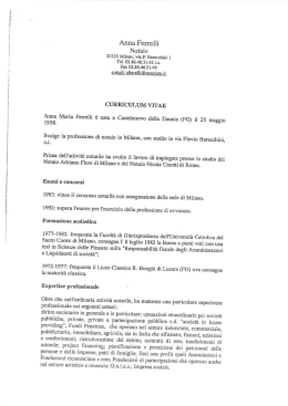 Notaio Anna Ferrelli