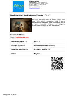 Casa in vendita a Martina Franca (Taranto) - 74015