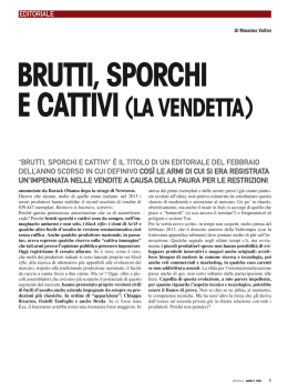 BRUTTI, SPGRCHI E CATTIVI (LA VENDEITA)