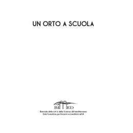 UN ORTO A SCUOLA