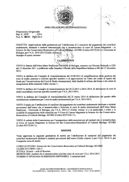 A.Y. 2014-15-LM Science for the Conservation