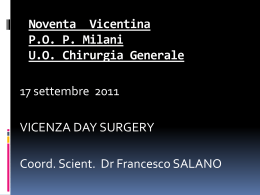 SALANO FRANCESCO Chirurgia Proctologica