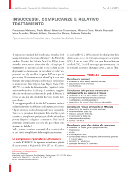 N. 4_2011 interno:Layout 1 - Il giornale italiano di Cardiologia Invasiva