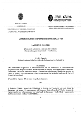 4.urbi - assessorato alla forestazione
