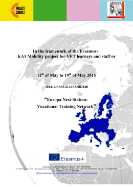 Europa Next Station: Vocational Training Network