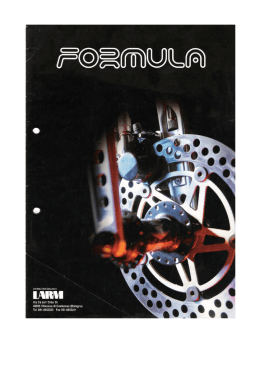 Page 1 Page 2 17.00201 Freno posteriore 32 fori col.nero