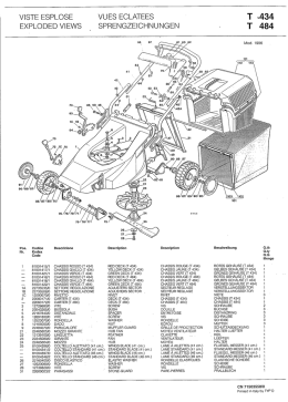 Page 1 T ~434 T 484 SPRENGZEICHNUNGEN VUES ECLATEES