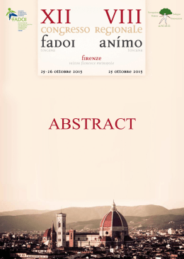 xii congresso regionale fadoi toscana