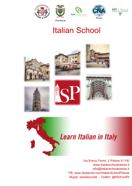 italian school pistoia