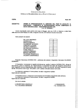 &Icirc;&Ugrave;AIIUNE El SALERNO VERBALE si &Ugrave;E`LiBERAZIUNE BEL
