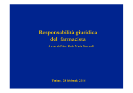 K. Boccardi - Responsabilità civili e penali