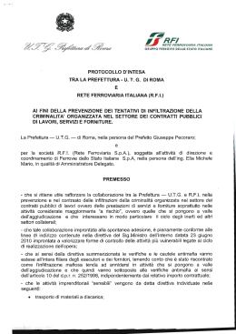 Protocollo Intesa Prefettura di Roma (RFI) ( 2174 KB)
