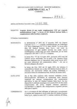 Delibera 30 Dicembre 2003,N.2943