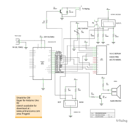 Shield for CW Keyer for Arduino Uno R3 sketch - ARI