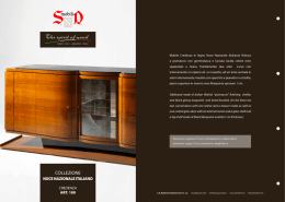 The spirit of wood - SD Mobili di Serafini Enrico & C. Snc
