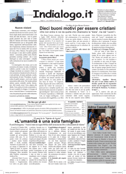 Indialogo.it Gennaio 2012