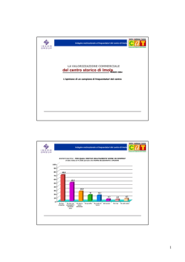 indagine ai frequentatori