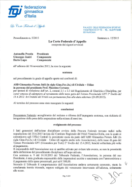 Federazione Ginnastica d`Italia