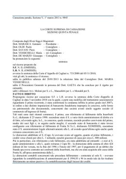 Corte di Cassazione, 1 marzo 2013 n. 9845