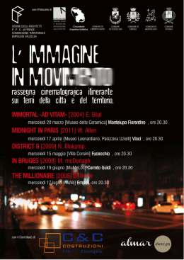 ORDINE DEGLI ARCHITETTI PROFESSIONE Circondario