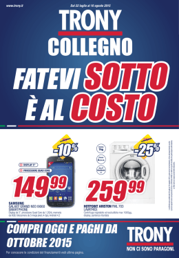 DA GENNAIO 2016