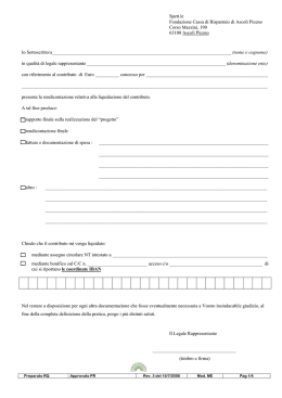 Scarica il PDF - Fondazione CARISAP