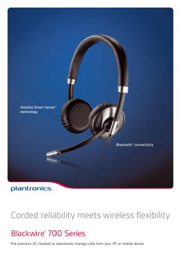 Corded reliability meets wireless flexibility