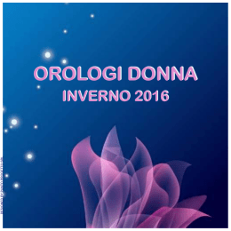 Orologi Donna Inverno 2016