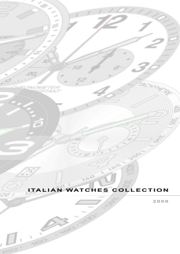 ITALIAN WATCHES COLLECTION